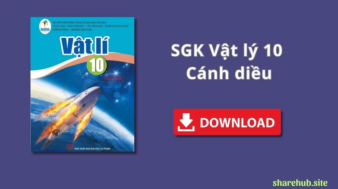 SGK Vật Lý 10 – Cánh diều