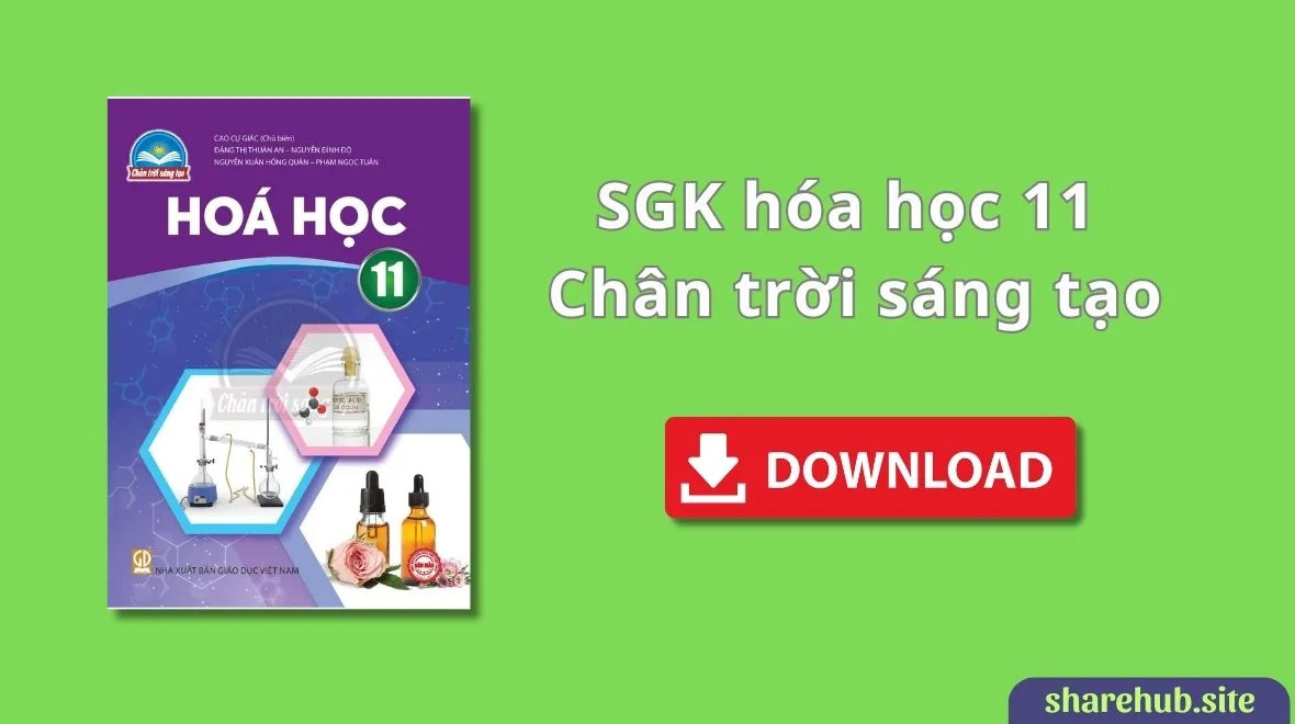 SGK Hóa Học 11 – Chân trời sáng tạo