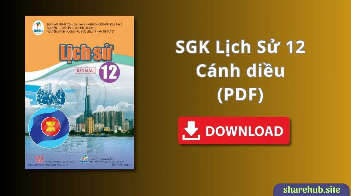 SGK Lịch sử 12 – Cánh Diều (PDF)