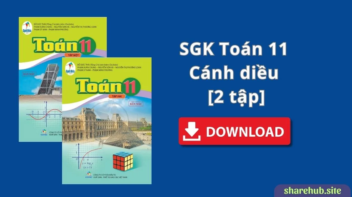 SGK Toán 11 – Cánh diều  [2 Tập]