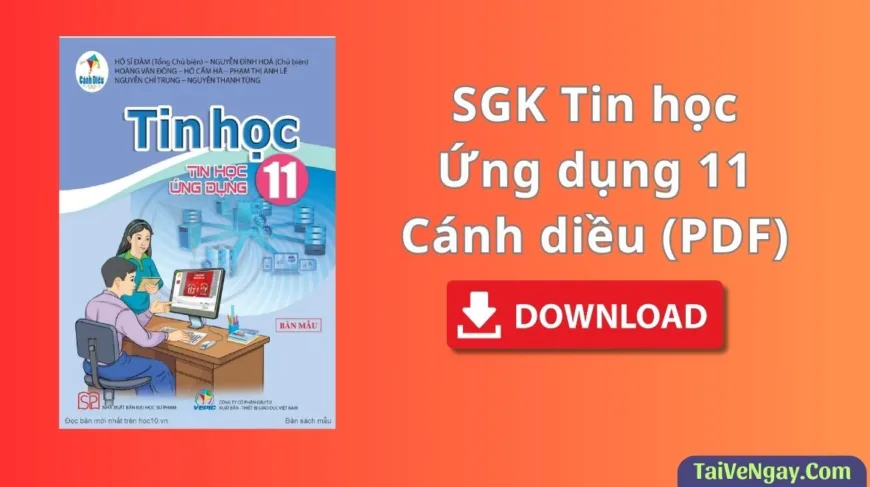 SGK Tin học ứng dụng 11 – Cánh diều (PDF)