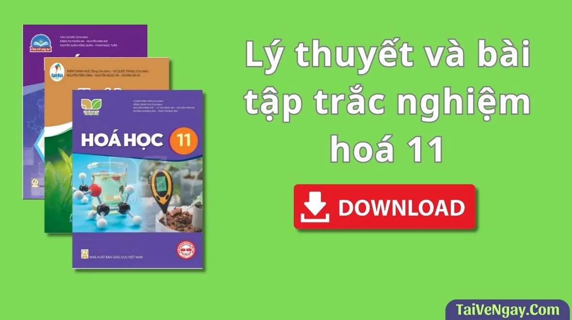 Lý thuyết và bài tập trắc nghiệm hoá học lớp 11