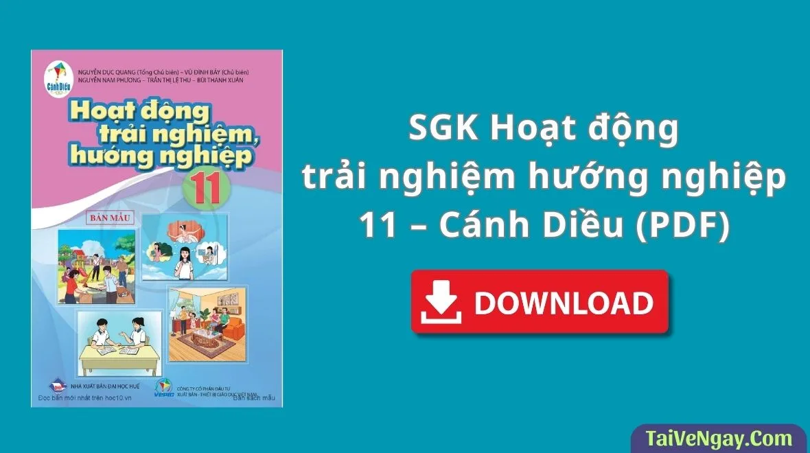 SGK Hoạt động trải nghiệm hướng nghiệp 11 – Cánh Diều (PDF)