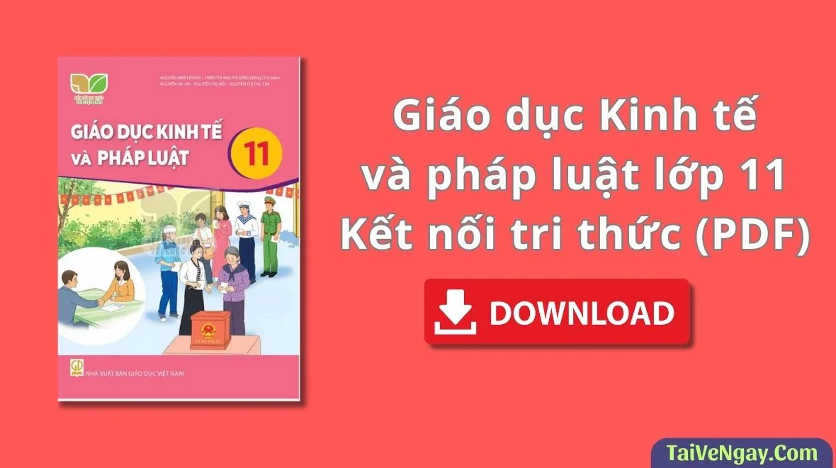 SGK Giáo dục Kinh tế và pháp luật lớp 11 – Kết nối tri thức (PDF)