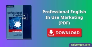 Professional English In Use Marketing with anwsers (PDF)